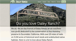 Desktop Screenshot of daleyranch.org