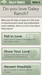 Mobile Screenshot of daleyranch.org